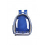 Переноска для животных, рюкзак, синяя,  6413